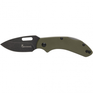 BROWNING Hidden Hollow Folder Small 2.25in Drop Point Folding Knife (3220504B)