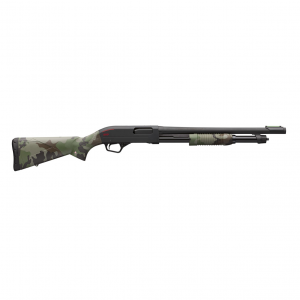 WINCHESTER REPEATING ARMS SXP Hybrid Defender Woodland/Black 12ga 3in Chamber 18in 5rd Pump-Action Shotgun with 1 Choke (512442395)