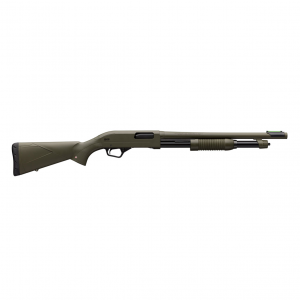 WINCHESTER REPEATING ARMS SXP Defender OD Green 12ga 3in Chamber 18in 5rd Pump-Action Shotgun with 1 Choke (512425395)