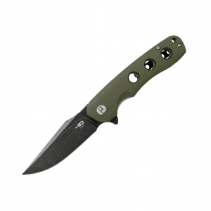 BESTECH KNIVES Arctic Green G10 Handle 3.54" D2 Blade Liner Lock Folding Knife (BG33B-2)