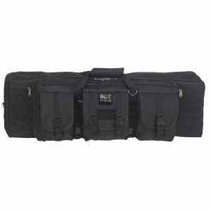 Bulldog Cases Deluxe Double Rifle 42in Black Nylon Rifle Case (BDT37-42B)