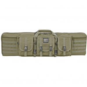 BULLDOG CASES Deluxe 36in Green Single Tactical Rifle Case (BDT35-36G)