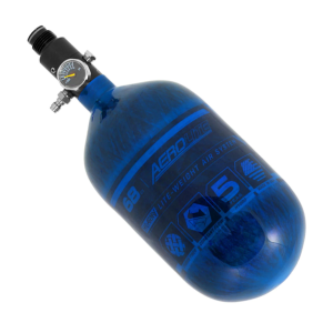 HK ARMY AeroLite 68ci/4500psi Blue Carbon Fiber Air System Tank (52000302) - Hk Army