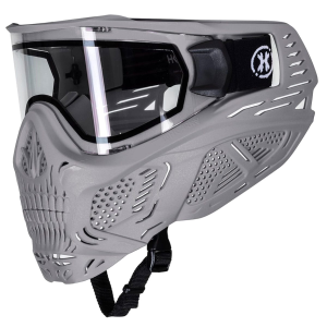HK ARMY HSTL Skull Grey Paintball Goggle/Airsoft Mask with Clear Thermal Lens (77100203)