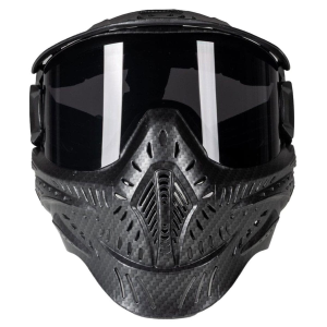 HK ARMY HSTL Carbon Fiber Paintball Mask with Smoke Thermal Lens (77100003)