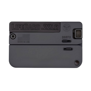 TRAILBLAZER FIREARMS LifeCard .22LR Polymer Handle Sniper Grey Pistol (LC1-P-SG)