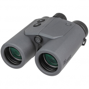 SIG SAUER Canyon 10x42mm Illuminated Circle with Red Dot Reticle Rangefinding Binoculars (SOKCN100)