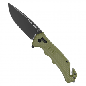 REAL AVID/REVO Rav-4 3.25in Drop-Point Folding Knife (AVRAV4)
