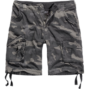 BRANDIT INDIVIDUAL WEAR Men's Utility Dark Camo Cargo Shorts (2012-12004)