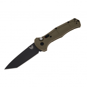BENCHMADE Claymore Ranger Green Tanto Automatic Folding Knife (9071BK-1)