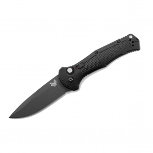 BENCHMADE Claymore Black Drop-Point Automatic Folding Knife (9070BK)