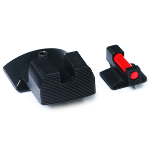 TAG PRECISION TSH TAC Fiber Optic Sights for Novak Government 10mm Auto/45 ACP (061BE061PN)