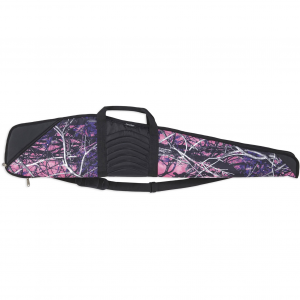 BULLDOG CASES Pinnacle Muddy Girl 48in Camo w/ Black Trim & Black Leather Rifle Case (BD206MDG)