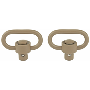 GROVTEC Heavy Duty Push Button Flat Dark Earth Swivel Set (GTSW253)