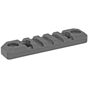 GROVTEC M-LOK 5-Slot Black Picatinny Rail w/ QD Push Button Base (GTSW241)