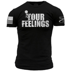 GRUNT STYLE Men's Your Feelings Short Sleeve Shirt