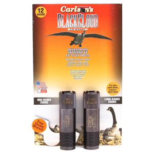 CARLSONS 2-Pack 12Ga Mid and Long Range Black Cloud Choke Tube for Remington (09104)