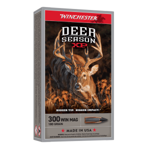 WINCHESTER AMMO Deer Season XP 300 Win Mag 180gr 20rd Box Rifle Ammo (X300DS2)