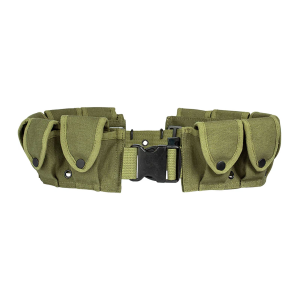 FOX OUTDOOR GI Style 10-Pocket Olive Drab Cartridge Belt (50-35 OD) - Fox Outdoor