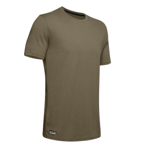 UNDER ARMOUR Men's Tactical Cotton Federal Tan T-Shirt (1351776-499)