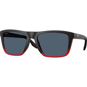COSTA DEL MAR Men's Mainsail Red Sky/Gray 580p Polarized Sunglasses (06S9107-91070955) - Costa Del Mar