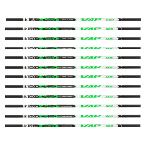 VICTORY ARCHERY VAP Target Gamer 500 12-Pack Spine Shaft (VAPG-500TS-12)