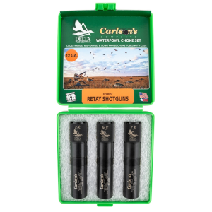 CARLSONS Delta Waterfowl Retay 12Ga C, M, LR Choke Tubes, 3-Pack (07779)