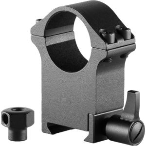 HAWKE Professional Weaver 1in Extra High 2pc Black Steel Rings (23103)