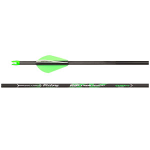 VICTORY ARCHERY RIP Xtreme Velocity Gamer 8.1 GPI Fletched Hunting Arrow (RIPXVGB-250FB-6)