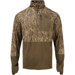 DRAKE Men's EST Offset 1.0 Half Zip Pullovers (DW0027)