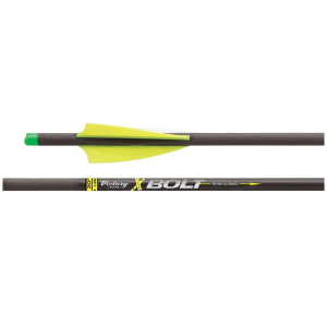 VICTORY ARCHERY XBolt Elite 22in 325 Grains Half Moon Nock Fletched Crossbow Bolt (XBOLTE-22FXG-6)