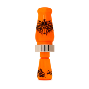 RNT Daisy Cutter Burndown Orange Acrylic Duck Call (RNT206)