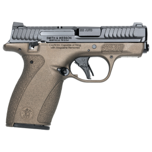 SMITH & WESSON Bodyguard 2.0 .380 Auto 2.75in 10rd/12rd Midnight Bronze Striker-Fired Pistol (14667)