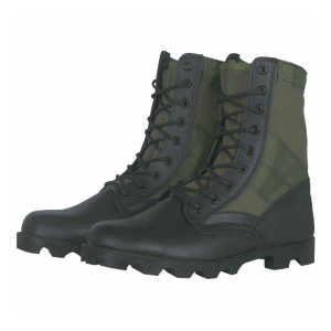 FOX OUTDOOR Men's Vietnam Jungle Olive Drab Size 3 Wide Tactical Combat Boots (TREK-W-OD-03)