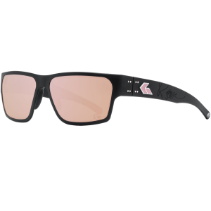 GATORZ EYEWEAR Delta Sig Sauer Dark Charcoal Cerakote/Polarized Champagne Rose Mirror Sunglasses (GZ-50-193)
