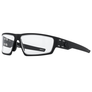 GATORZ EYEWEAR Warhawk Black Frame w/ Black Logo and MilSpec Ballistic Inferno Photochromic Lens Sunglasses (GZ-15-005)
