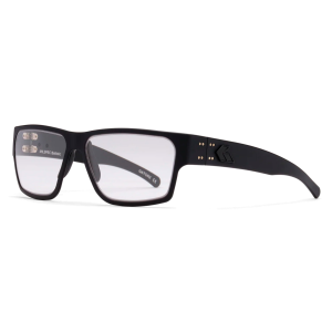 GATORZ EYEWEAR Delta Black /Black Logo /MilSpec Ballistic Photochromic w/ Anti-Fog Sunglasses (GZ-04-005)