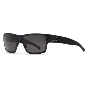 GATORZ EYEWEAR Delta Black /Black Logo /MilSpec Ballistic Smoke w/ Anti-Fog Sunglasses (GZ-04-002)
