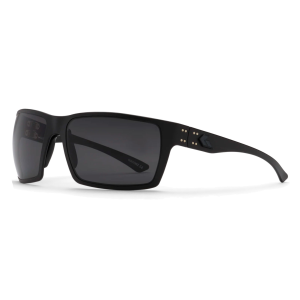 GATORZ EYEWEAR Marauder Black/Black Logo /MilSpec Ballistic Smoke w/ Anti-Fog ANSI Z87.1 Sunglasses (GZ-12-401)