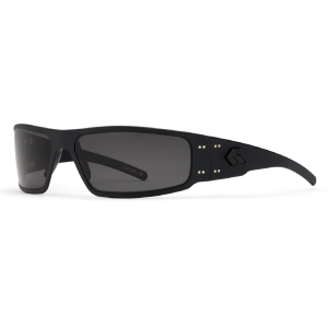 GATORZ EYEWEAR Magnum Black/Black Logo/Smoke Non-Polarized Sunglasses (GZ-01-001)