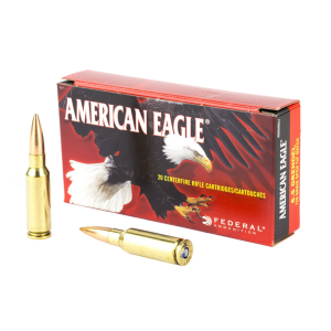 FEDERAL American Eagle 6.5 Grendel 120 Grain OTM Ammo, 20 Round Box (AE65GDL1)
