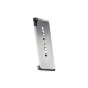 WILSON COMBAT Stainless 1911 45 ACP 7rd Compact Magazine (47OXC)