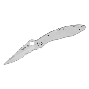 SPYDERCO 4.125in Police Folding Knife (C07PS)