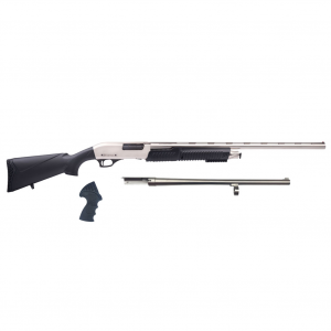 ARMSCOR Meriva 3-in-1 12Ga 18.5in 5 Rd Chrome Shotgun (MR25-P101-MC)