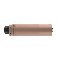 DEAD AIR ARMAMENT Sandman X 7.62 GMS FDE Low Back Pressure Silencer w/ DA455 Xeno Adapter (SMXXNFDE)