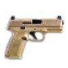 fn 509 midsize mrd 9mm 4.0in 10rd flat dark earth semi-automatic pistol (66-100742)