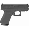 glock g43x 9mm 3.41in 10rd black pistol (ux4350201frmos)