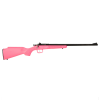 keystone sporting arms crickett gen 1 youth 22lr 16.125in 1rd blued/pink synthetic bolt action rifle (ksa220)