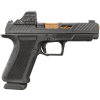 shadow systems mr920 elite 9mm 4.5in 15rd black striker fired pistol with holosun (ss-1011-h)