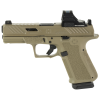 shadow systems mr920 elite 9mm 4.5in 15rd fde striker fired pistol with holosun (ss-1024-h)